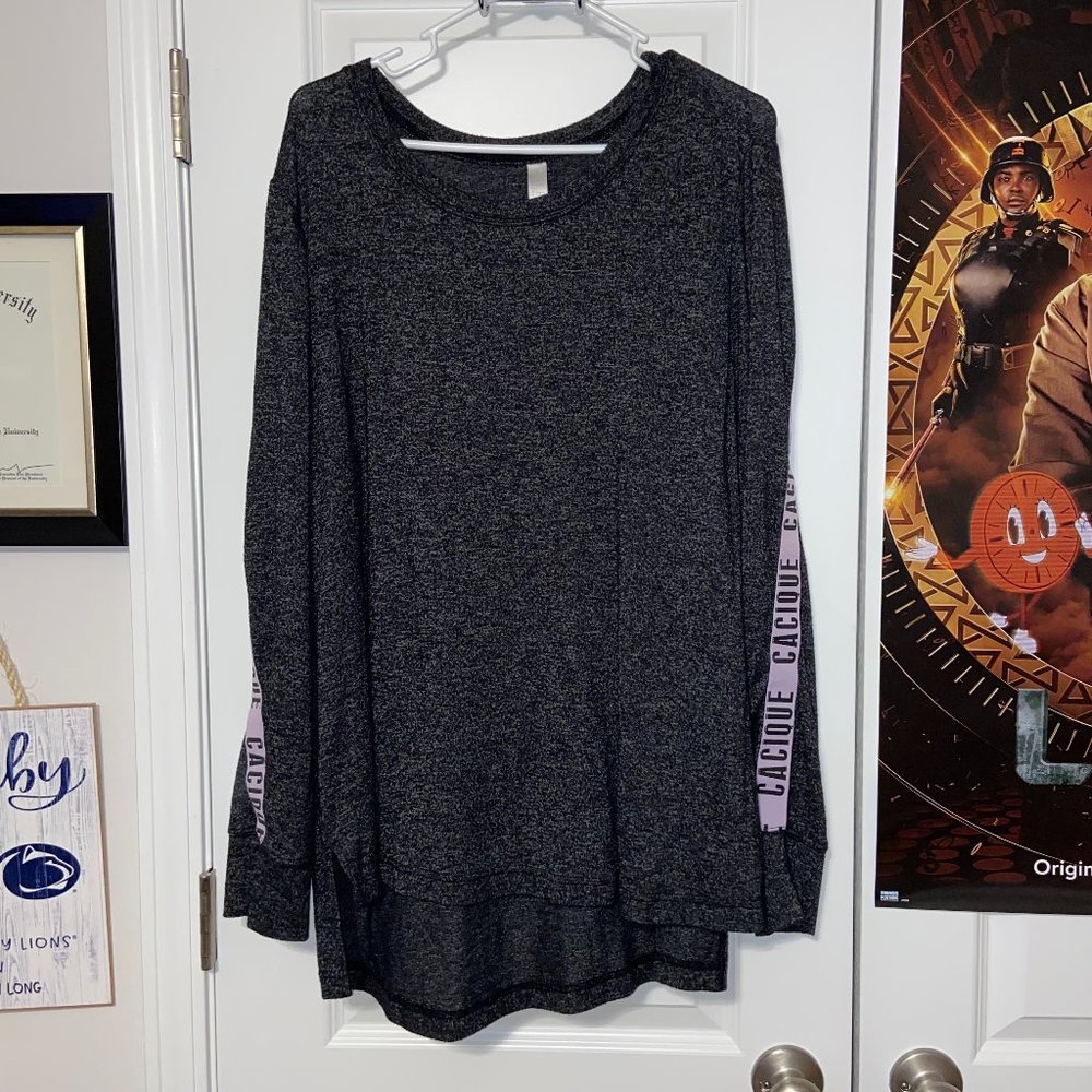 Cacique Long Sleeve Sleep Shirt
